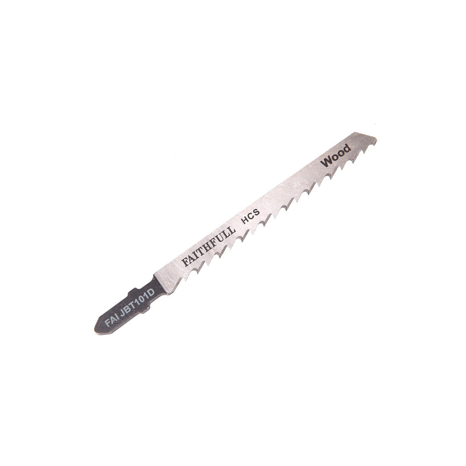 Faithfull Jigsaw Blades Wood T101d (Pack of 5)