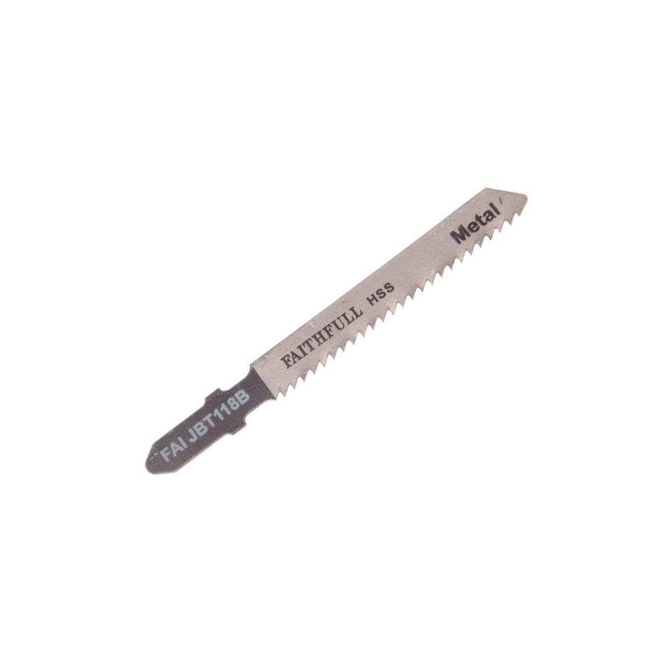 Faithfull Jigsaw Blades Metal T118B (Pack of 5)