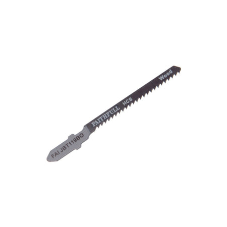 Faithfull Jigsaw Blades Wood T119BO (Pack of 5)