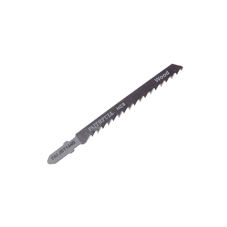 Faithfull Jigsaw Blades Wood T144D (Pack of 5)