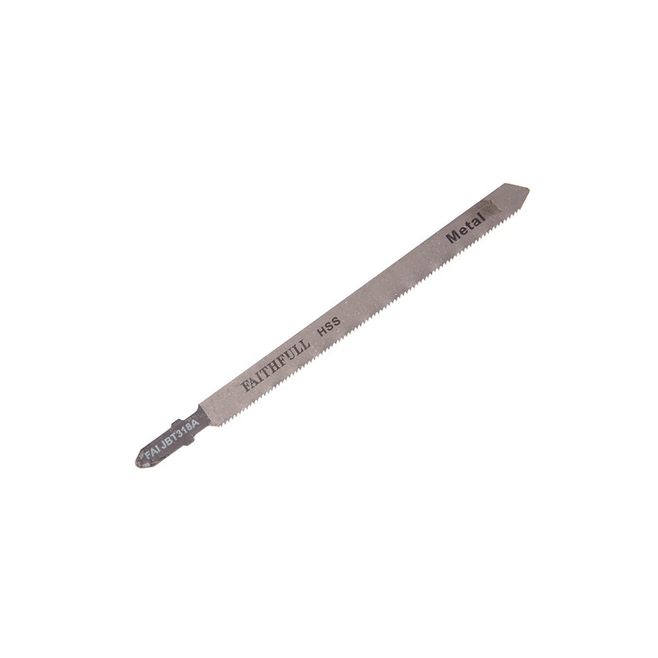 Faithfull Jigsaw Blades Metal T318A (Pack of 5)