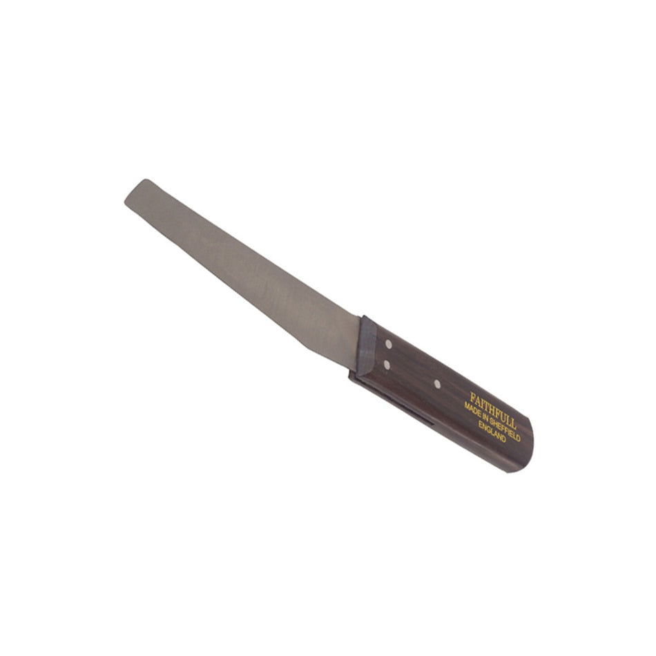 Faithfull Shoe Knife 115mm (4.1/2in) - Rosewood Handle