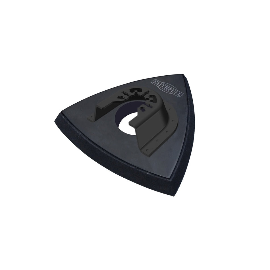 Faithfull Delta Hook & Loop  Sanding Pad Triangular 93mm