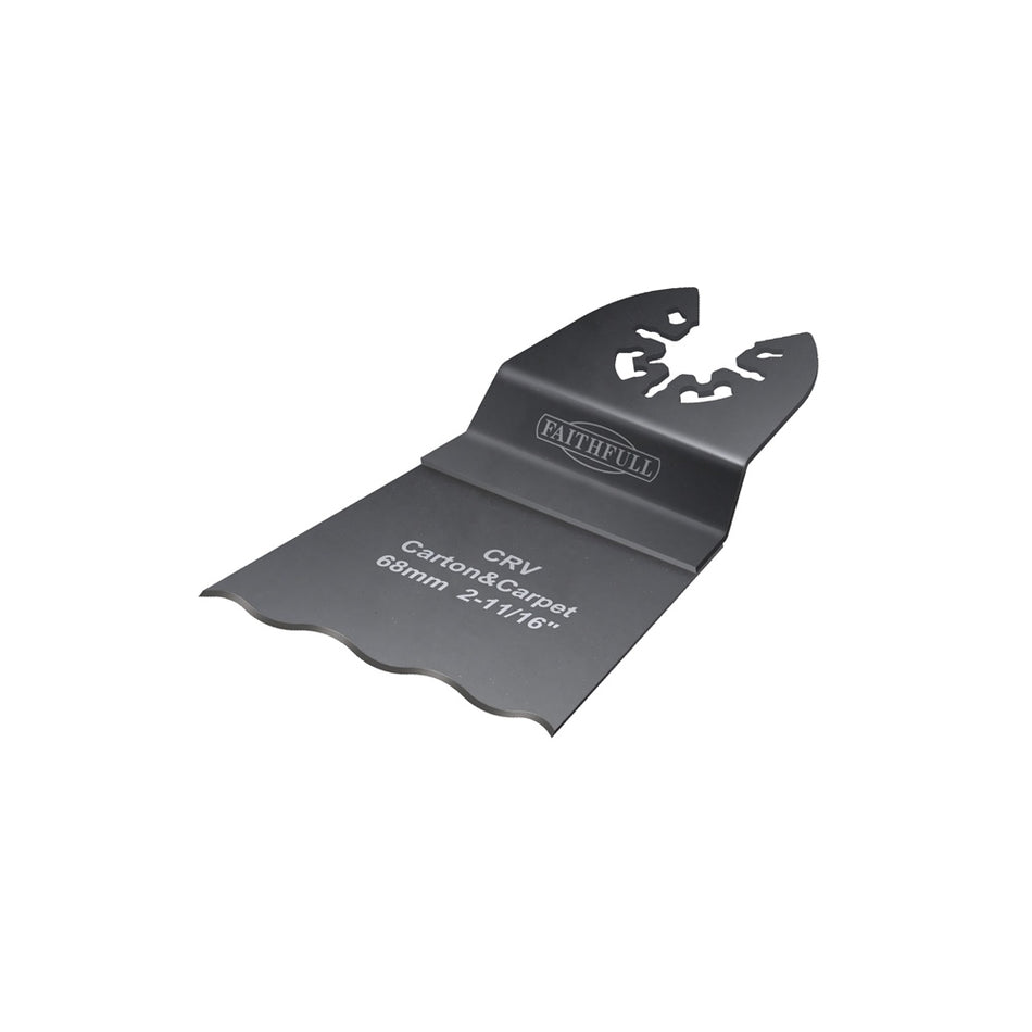 Faithfull Serrated Wavy Edge Saw Blade 68mm CRZ