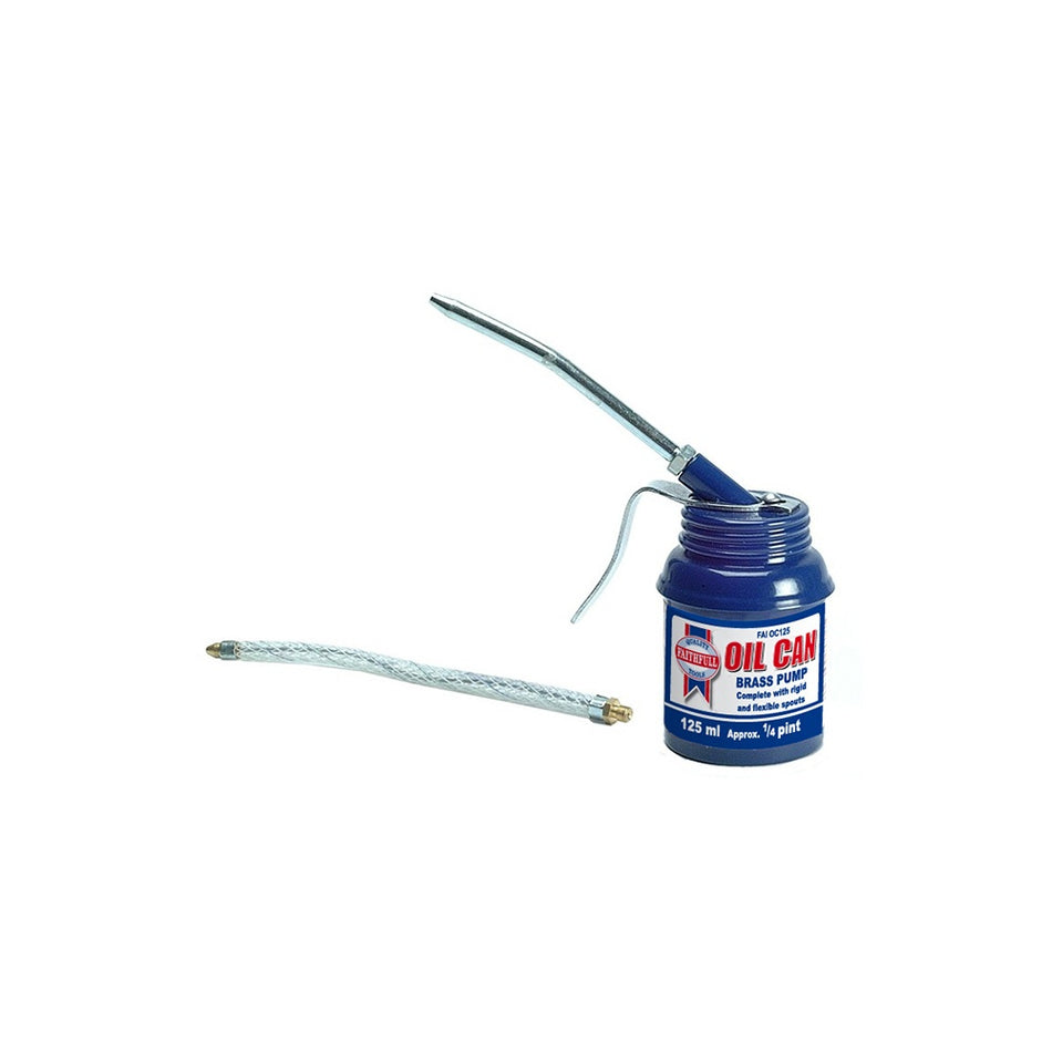 Faithfull Oil Can 125 ml Pistol Type