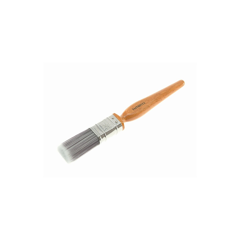 Faithfull Superflow Synthetic Paint Brush 25mm (1 inch)