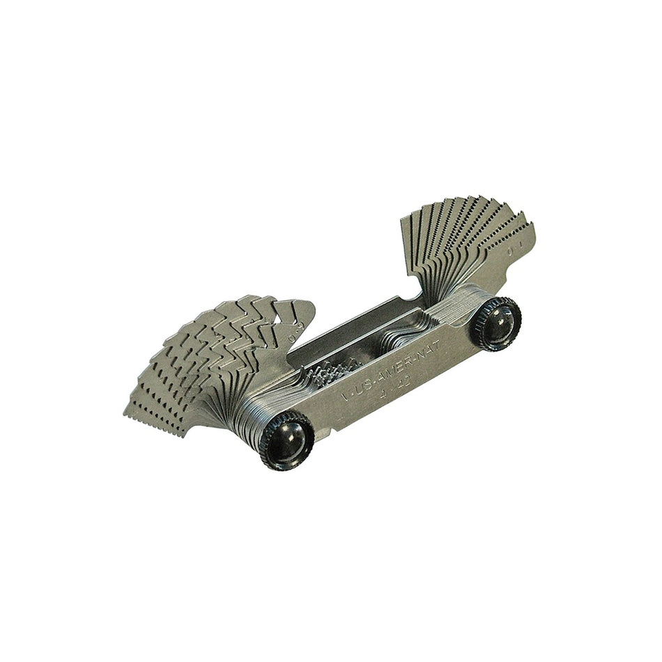 Faithfull Screw Pitch Gauge 55, Metric, Amer-nat