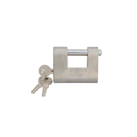 Faithfull Shutter Padlock Brass 80mm