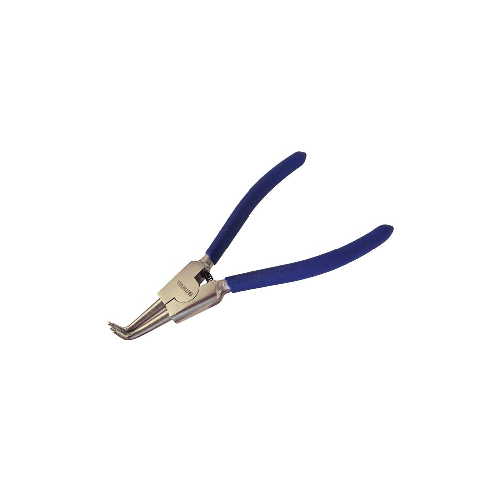 Faithfull Circlip Pliers Outside Bent CRV 180mm (7.1/2in)