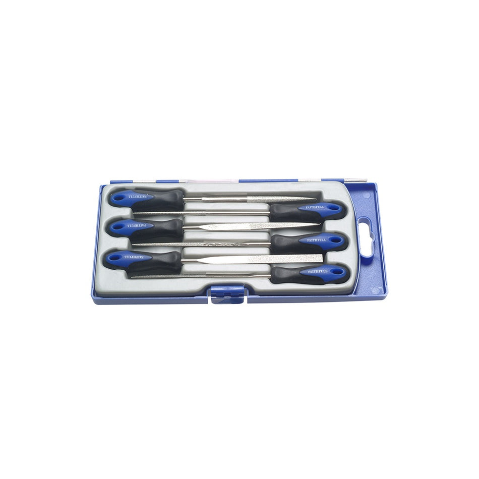 Faithfull Diamond Needle File Set of 6