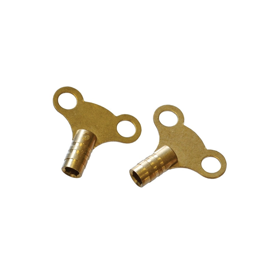 Faithfull Radiator Keys - Brass (card 2)