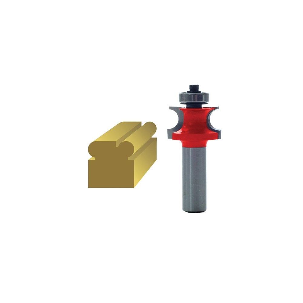 Faithfull Router Bit TCT 3.2mm Corner Bead 1/4in Shank