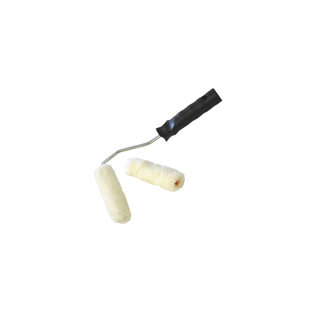 Faithfull Mini Roller Kit Frame & 2 Refills 100mm (4in)