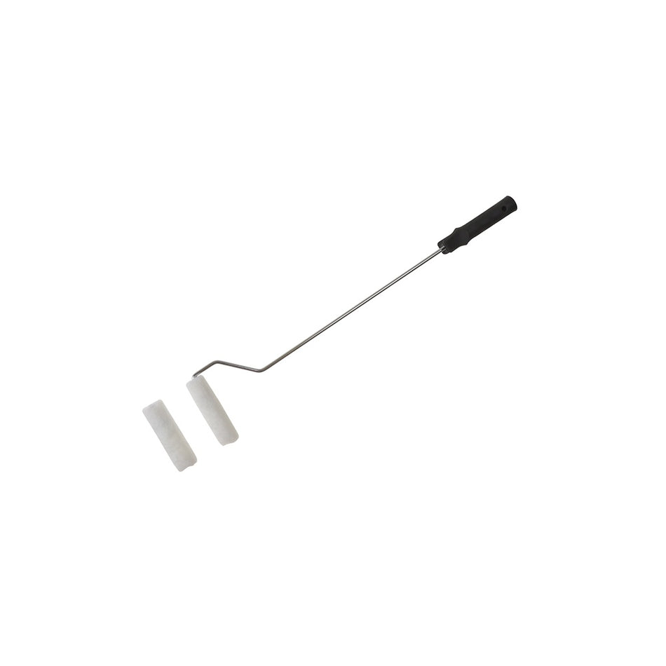 Faithfull Radiator Roller Kit Frame & 2 Refills 100mm (4in)