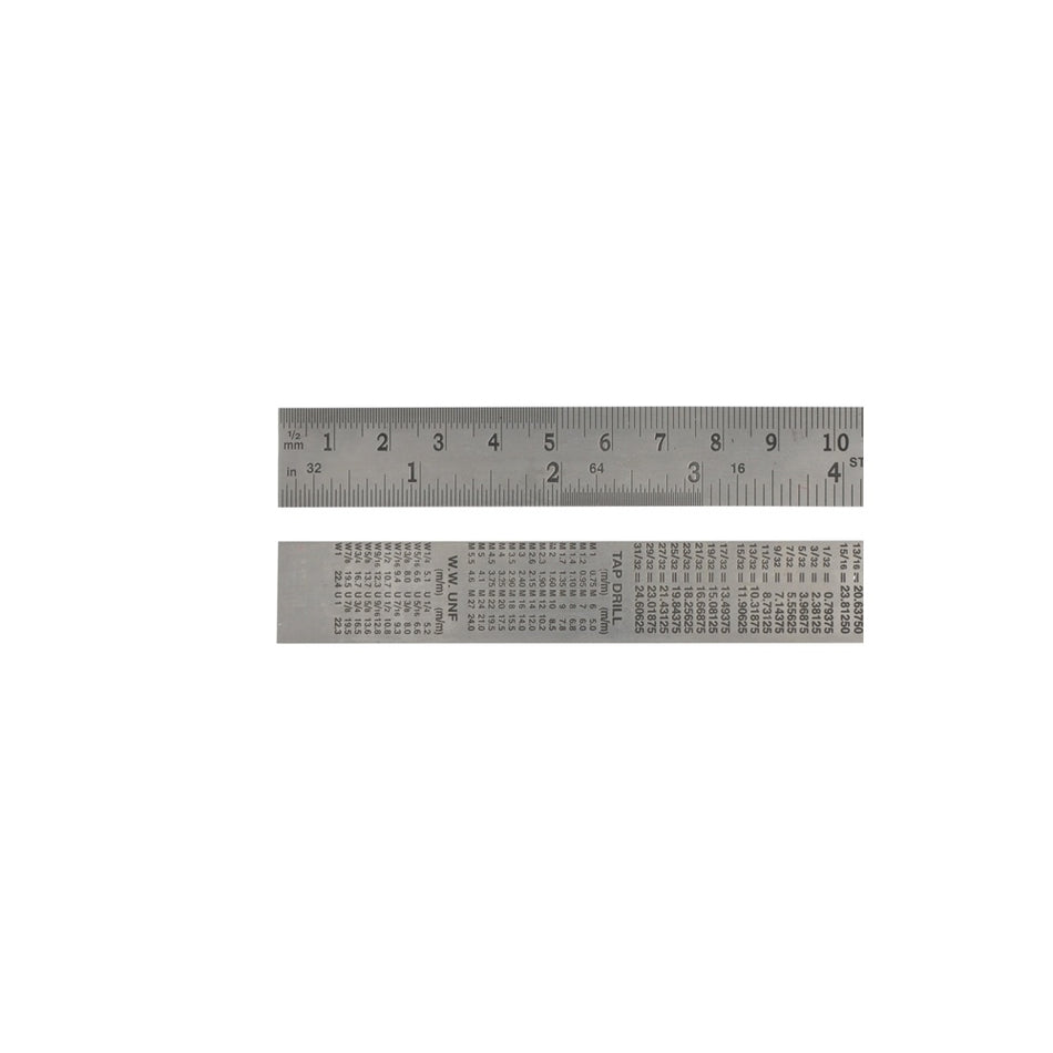 Faithfull Steel Rule 300mm / 12in x 25mm