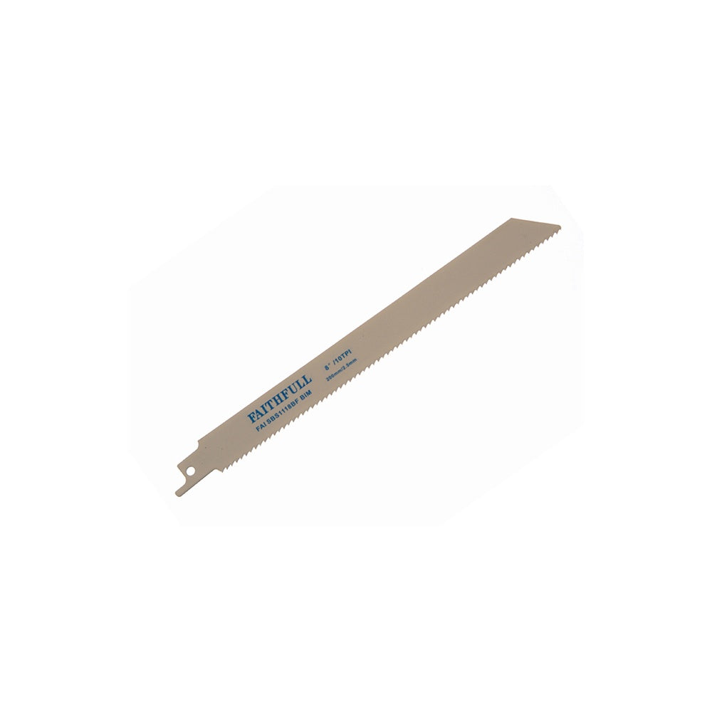 Faithfull Sabre Saw Blade Bi - Metal S1118BF (Pack of 5)