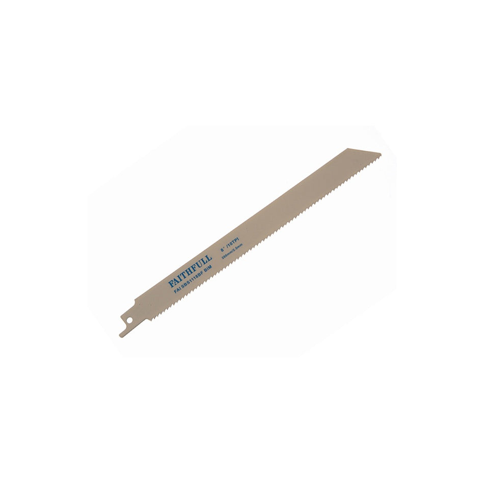 Faithfull Sabre Saw Blade Bi - Metal S1118BF (Pack of 5)