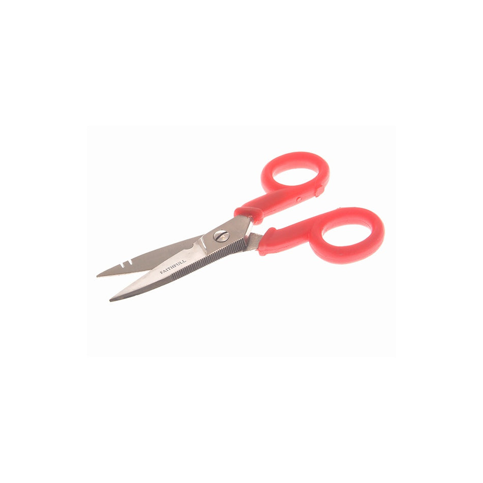 Faithfull Electricians Wire Cutting Scissors 125mm (5in)