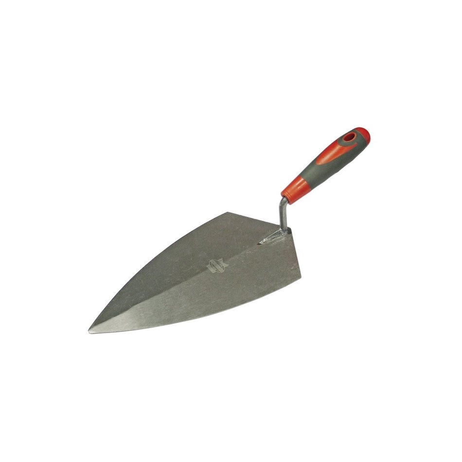 Faithfull Philadelphia Pattern Brick Trowel Soft Grip Handle 11in