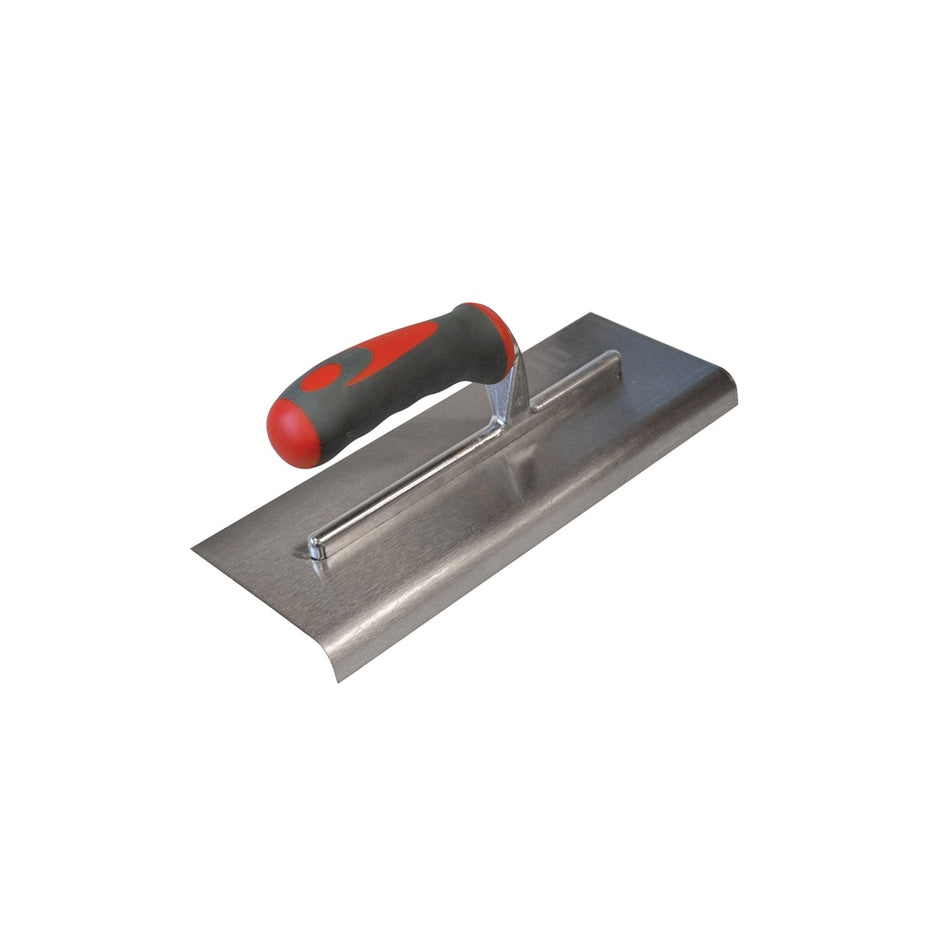 Faithfull Edging Trowel Soft Grip Handle 11in x 4 3/4in