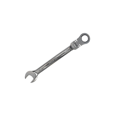 Faithfull Ratchet Combination Spanner Flex Head CV 15mm