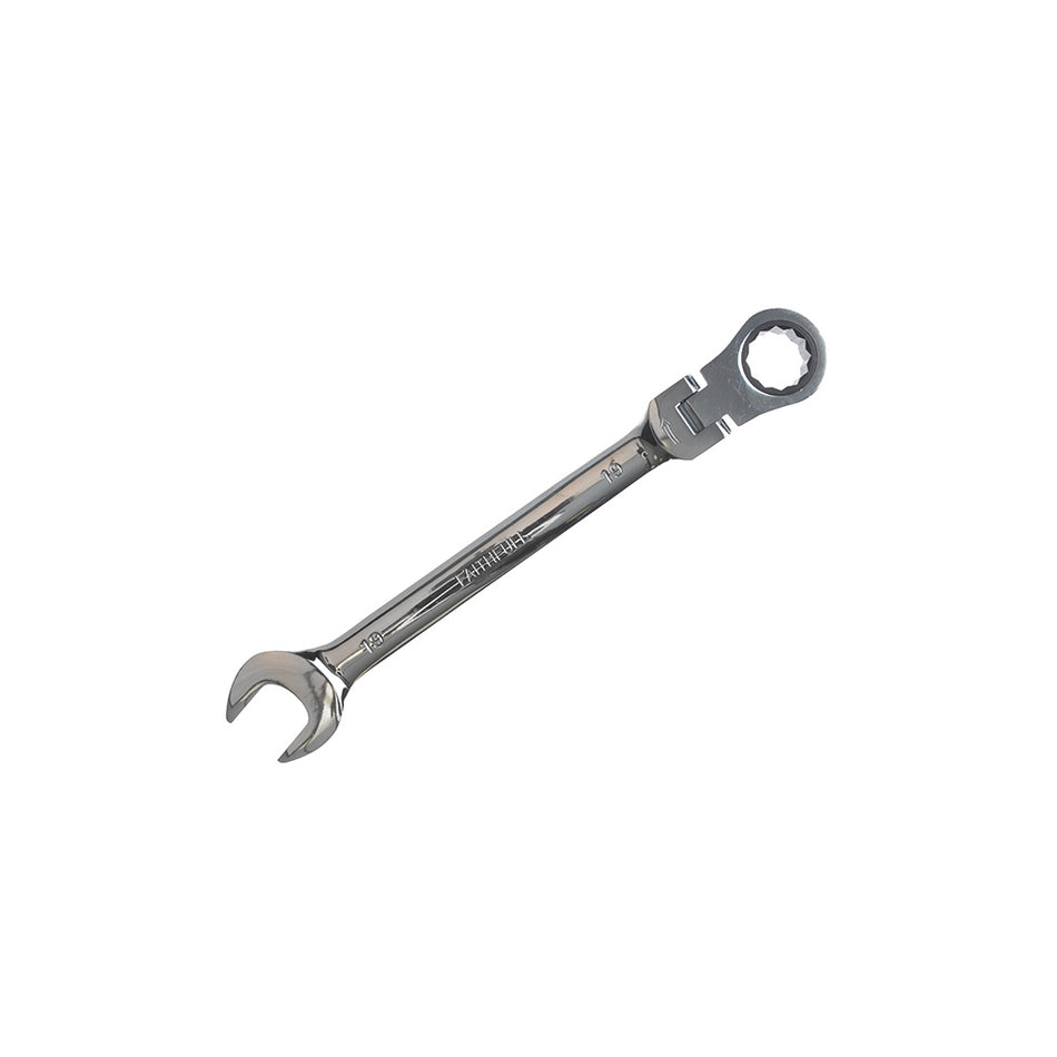Faithfull Ratchet Combination Spanner Flex Head CV 19mm