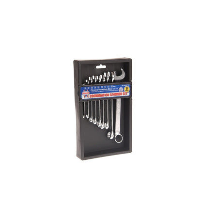 Faithfull Combination Spanner CV Set of 9 (6 to 19mm)
