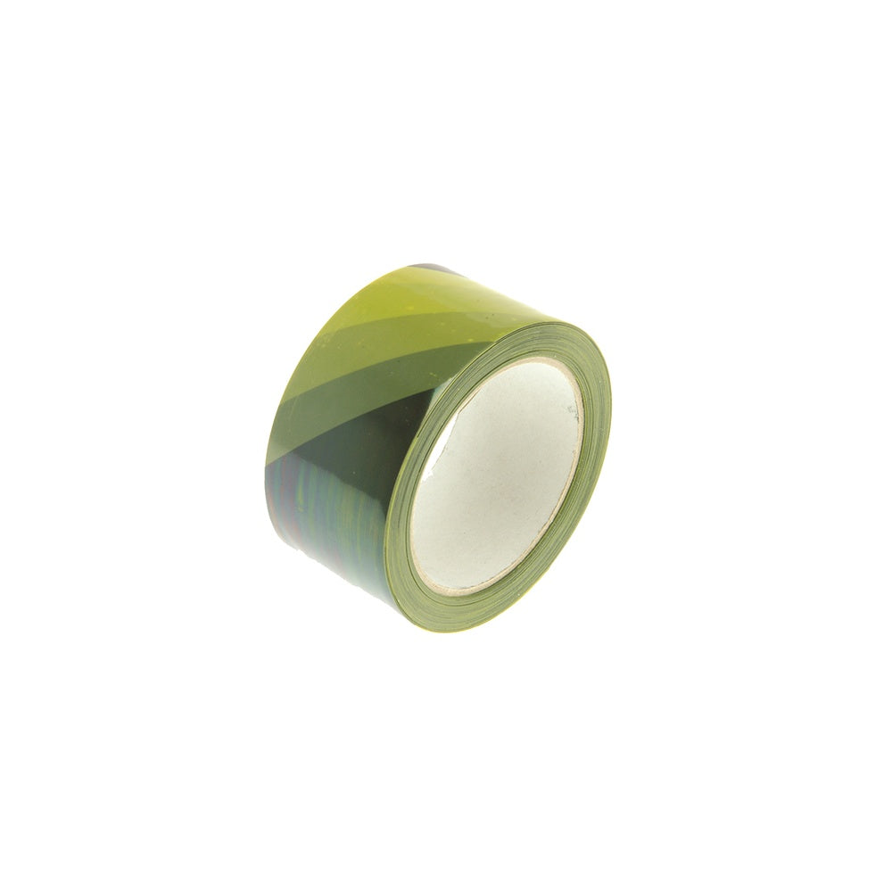 Faithfull Hazard Warning Safety Tape 50mm x 33m Black & Yellow