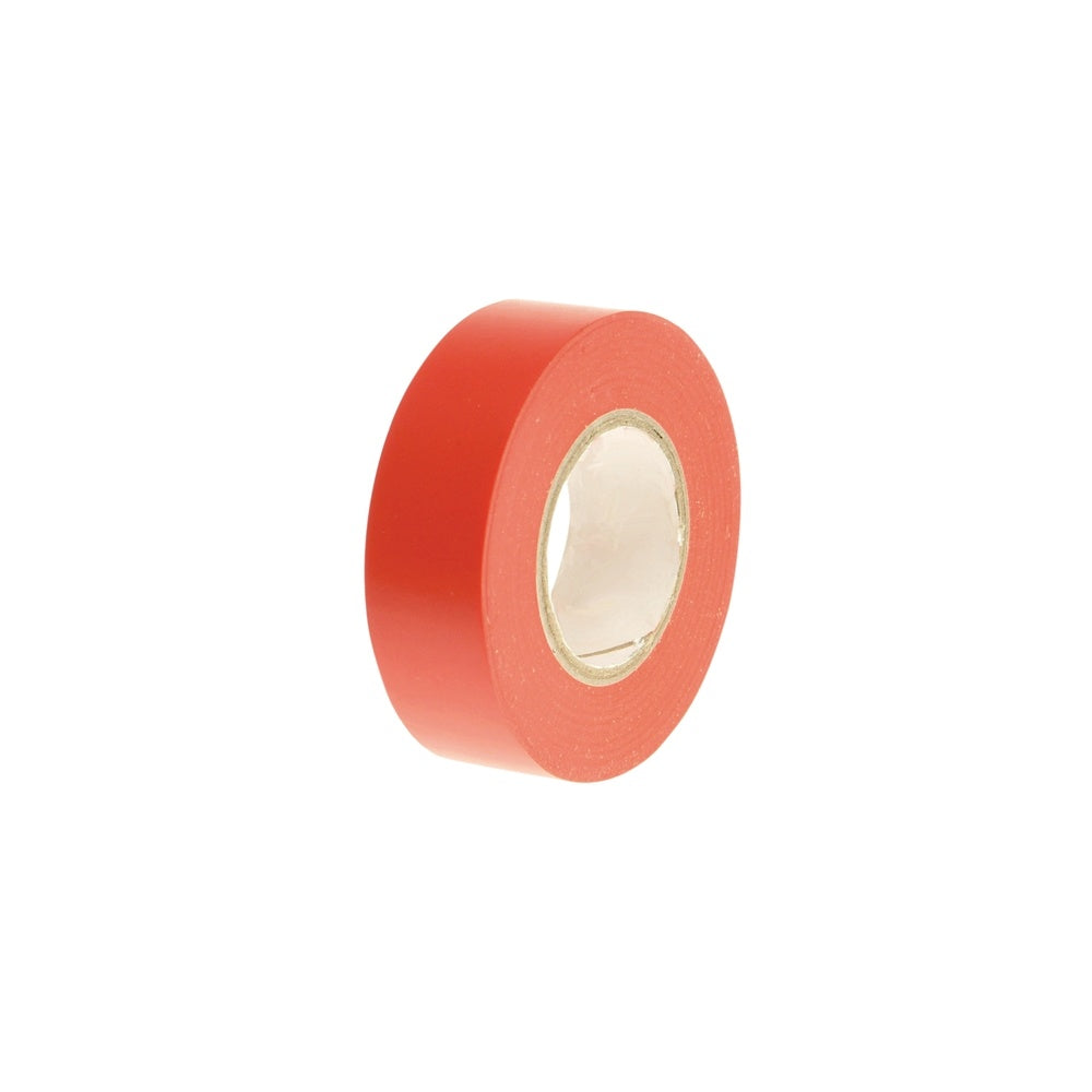 Faithfull PVC Electrical Tape Red 19mm x 20m