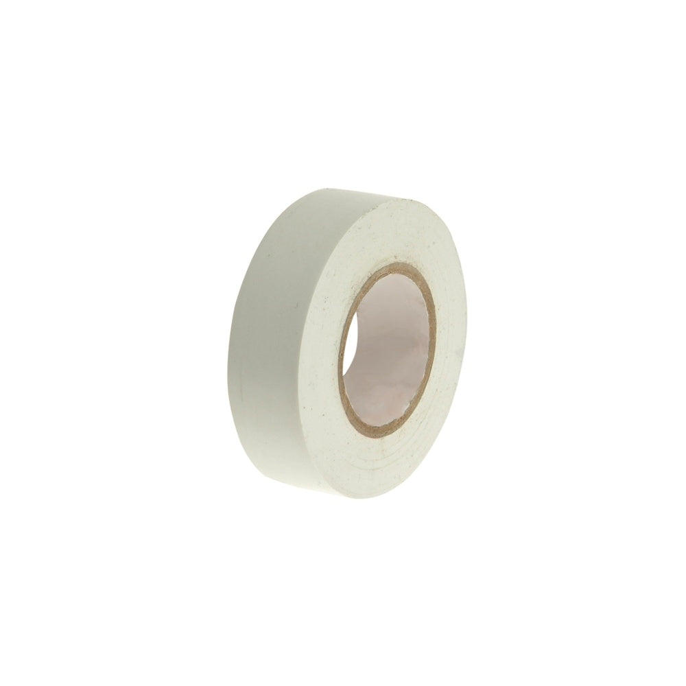Faithfull PVC Electrical Tape White 19mm x 20m