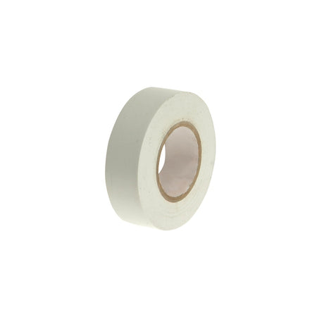Faithfull PVC Electrical Tape White 19mm x 20m