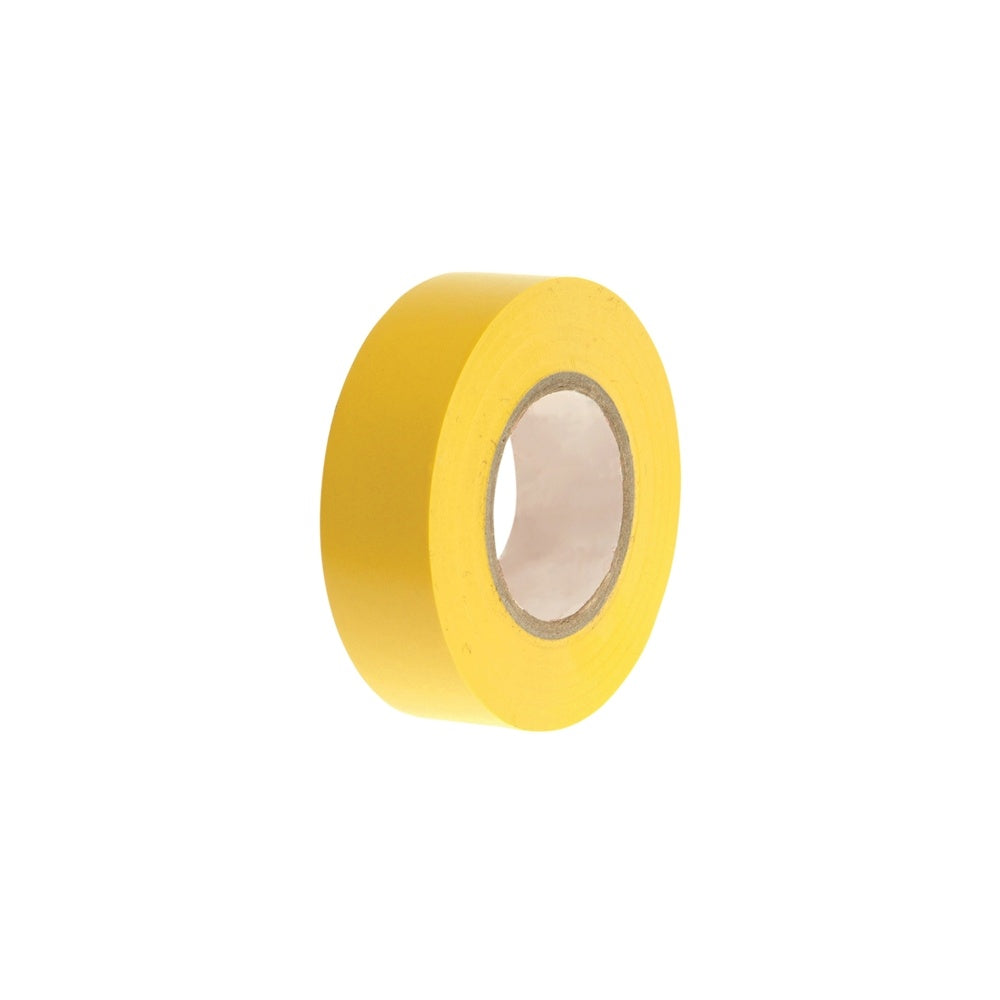 Faithfull PVC Electrical Tape Yellow 19mm x 20m