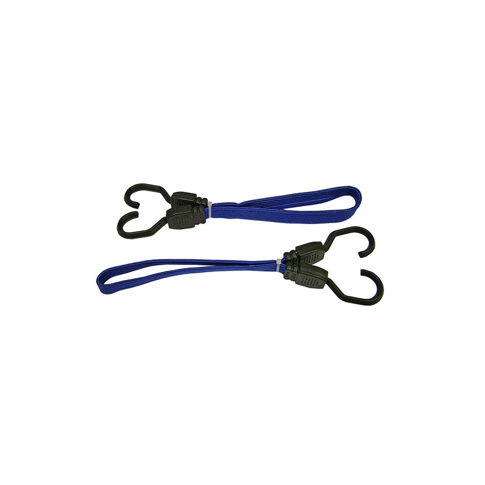Faithfull Flat Bungee Cord 46cm (18in) Blue