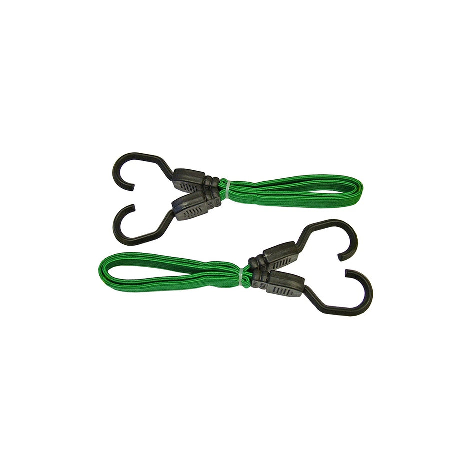 Faithfull Flat Bungee Cord 61cm (24in) Green
