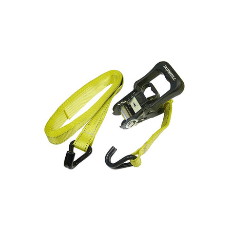 Faithfull Ratchet Tie Downs (2) 5m x 32mm Breaking Strain 2000kg