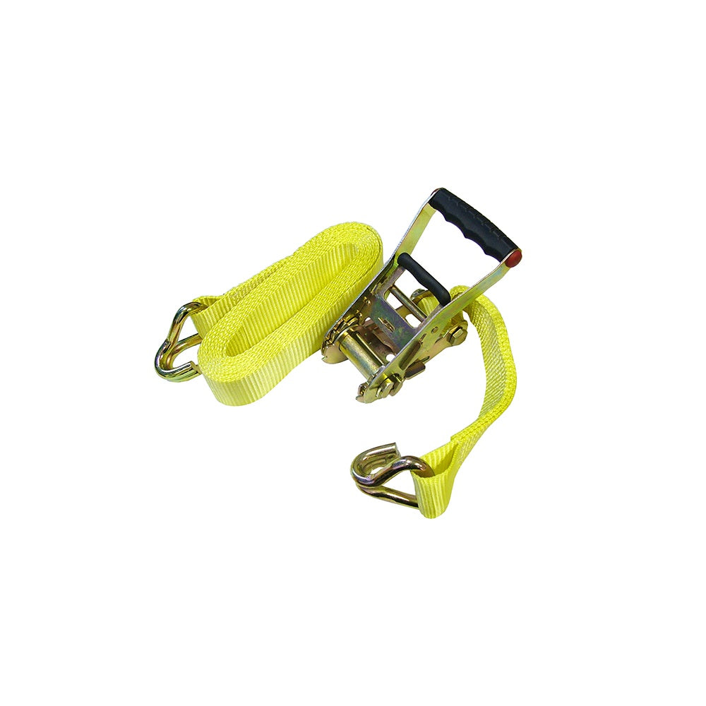 Faithfull Ratchet Tie Down 5m x 50mm Trucker Breaking Strain 4500kg