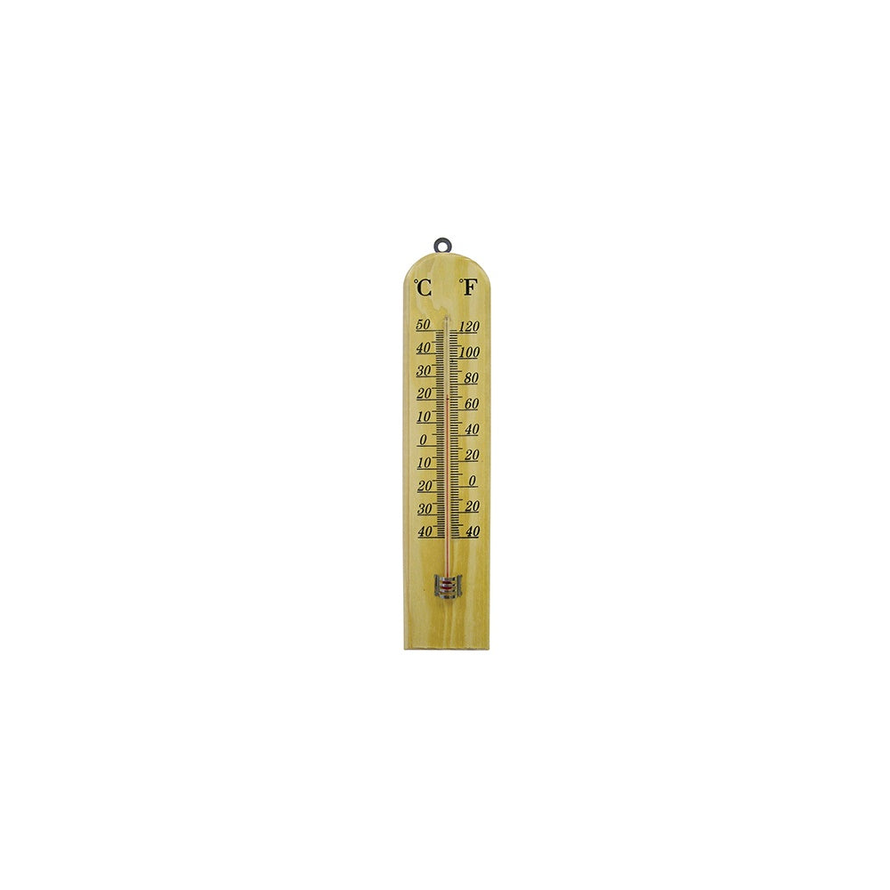 Faithfull Thermometer Wall Wood 260mm