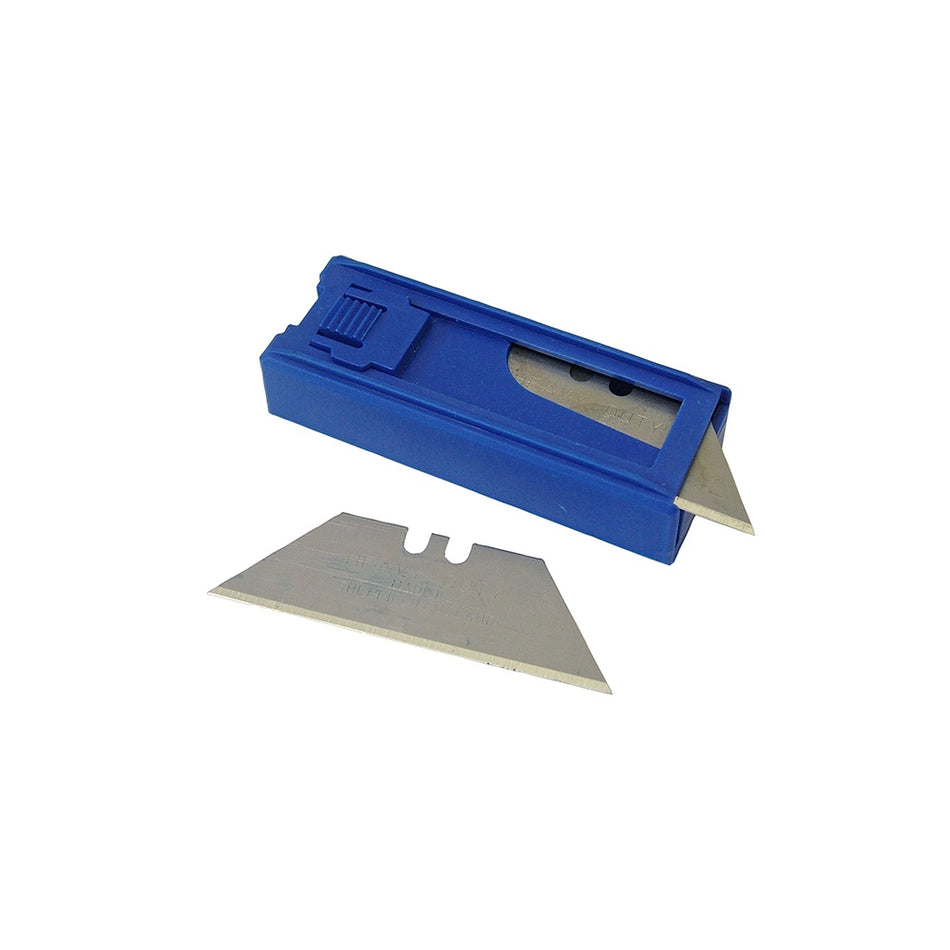 Faithfull Heavy-Duty Trimming Knife Blades (Dispenser 10)