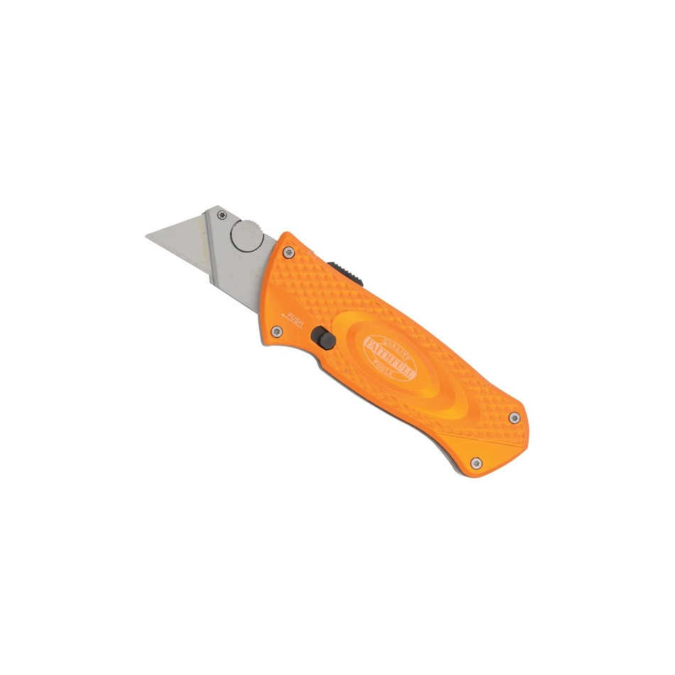 Faithfull Trimming Knife - Retractable Blade & Blade storage