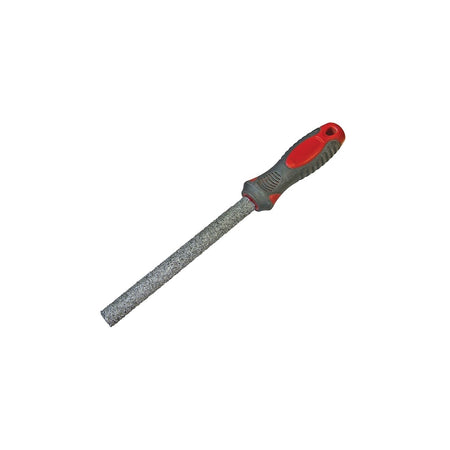 Faithfull Carbide Tile File Half Round Soft Grip 150mm (6in)