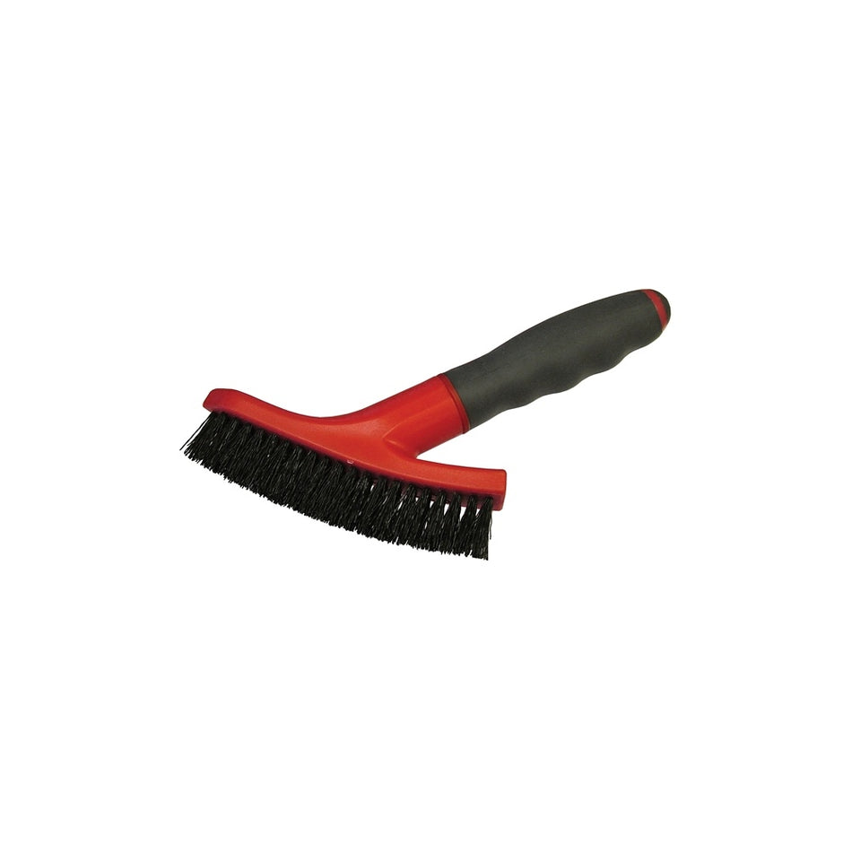 Faithfull Grout Scrubbing Brush Soft Grip Handle