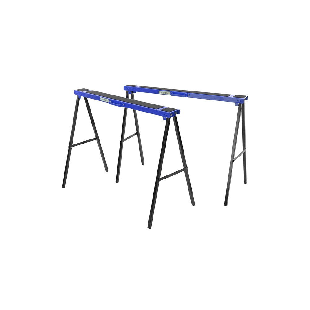 Faithfull Steel Trestles(Set 2) Height 78cm x Length 100cm x Width 10cm