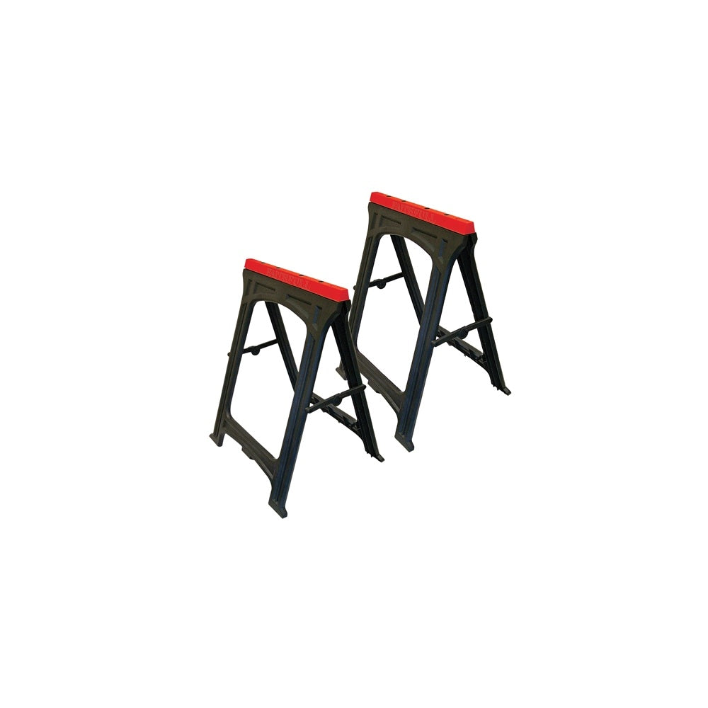 Faithfull Plastic Trestles (Set 2) Height 82cm x Length 57cm