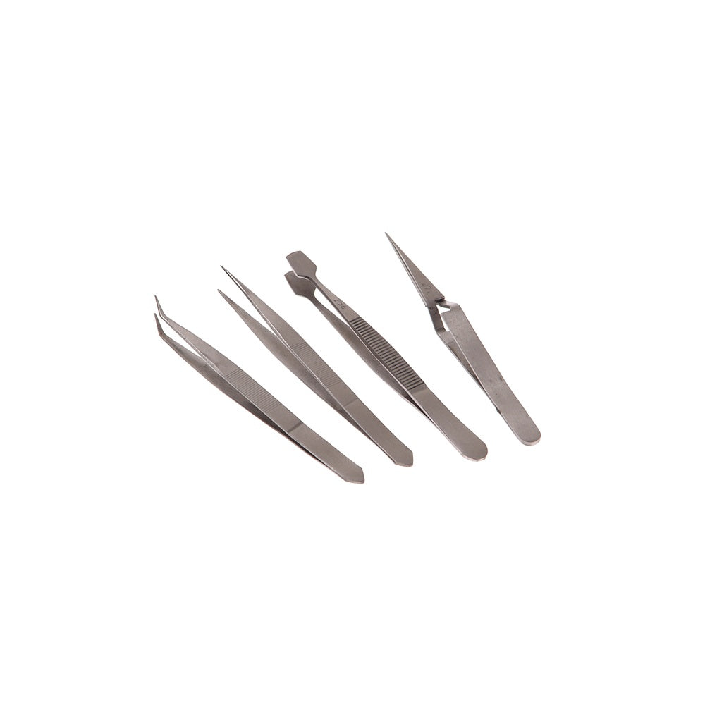 Faithfull Tweezer Set of 4