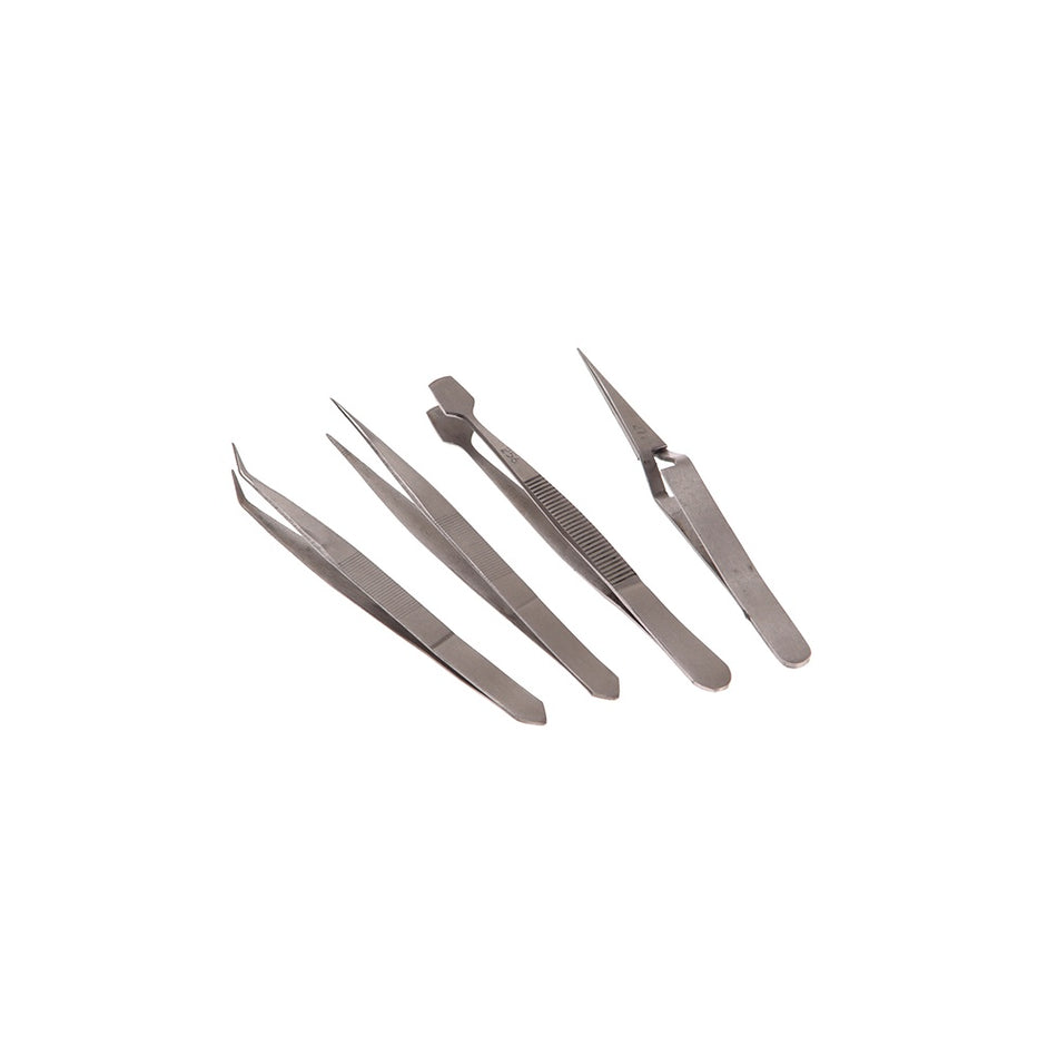 Faithfull Tweezer Set of 4