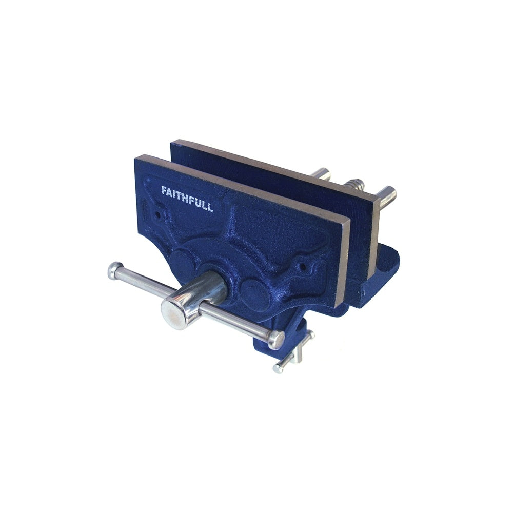 Faithfull Home Woodwork Vice 150mm (6in) & Integrated Clamp