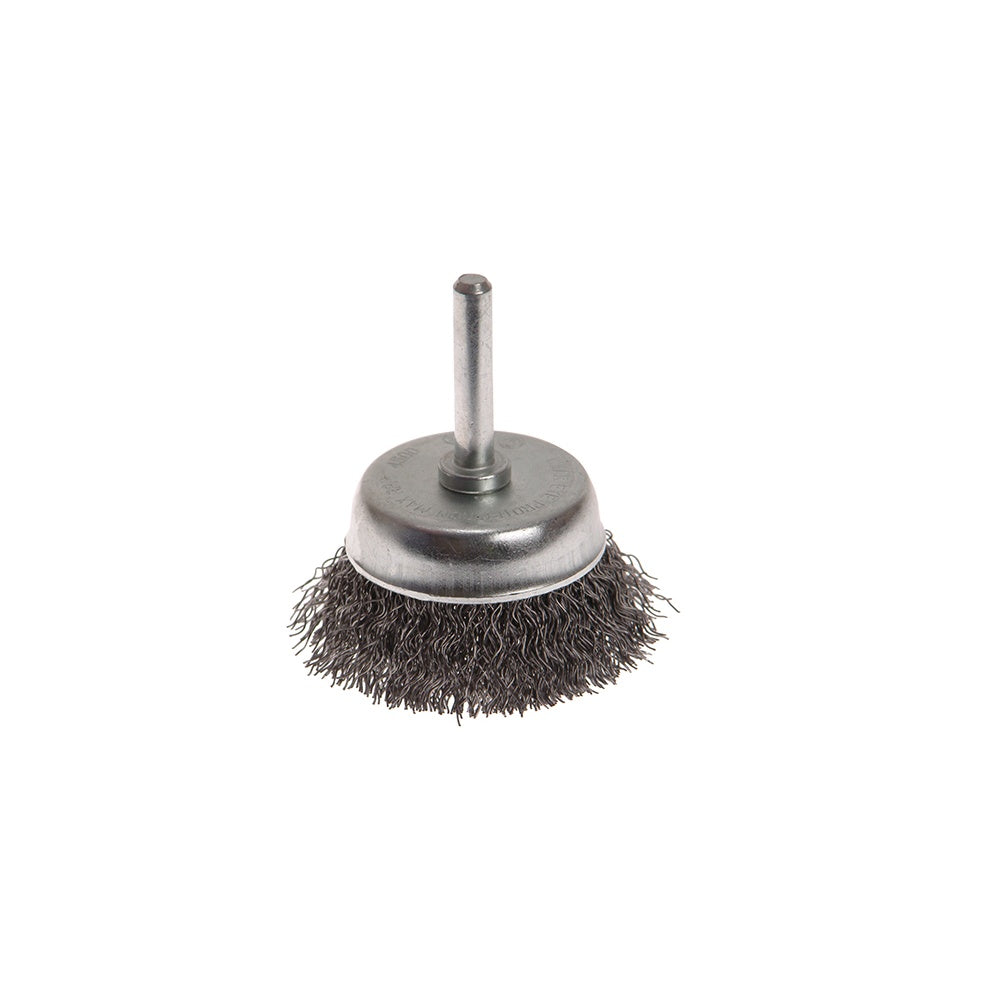 Faithfull Wire Cup Brush 50mm x 6mm Shank 0.30mm