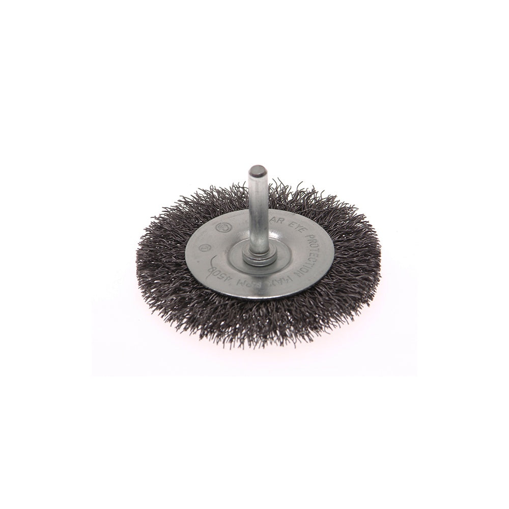 Faithfull Wire Brush 75mm x 6mm Shank 0.30mm