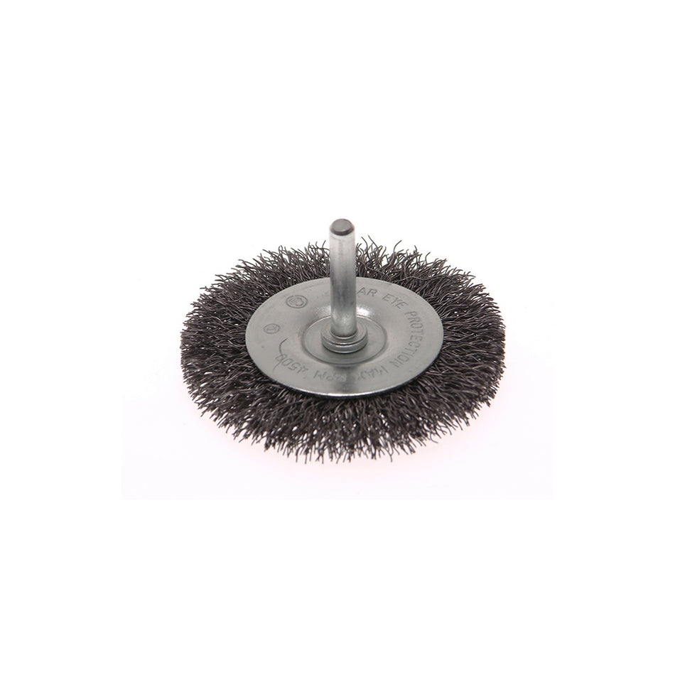 Faithfull Wire Brush 75mm x 6mm Shank 0.30mm