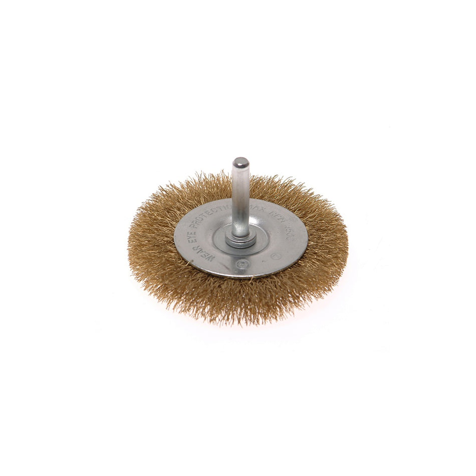Faithfull Wire Brush 75mm x 0.20 x 6mm Shank